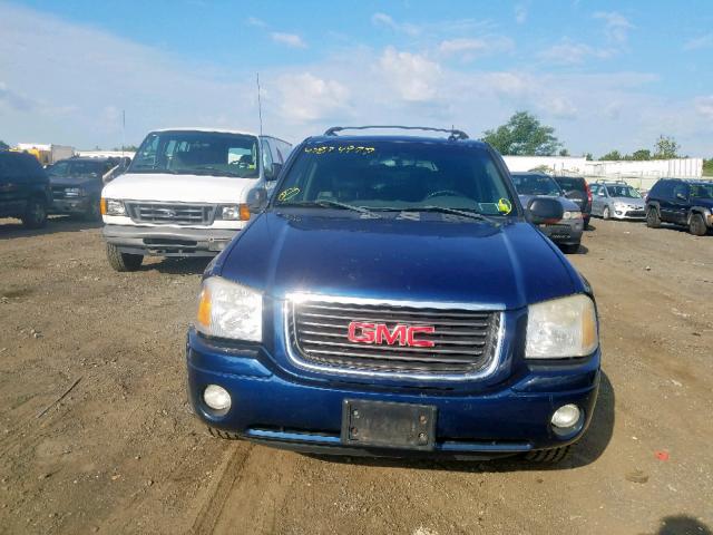 1GKDT13S642317789 - 2004 GMC ENVOY BLUE photo 9