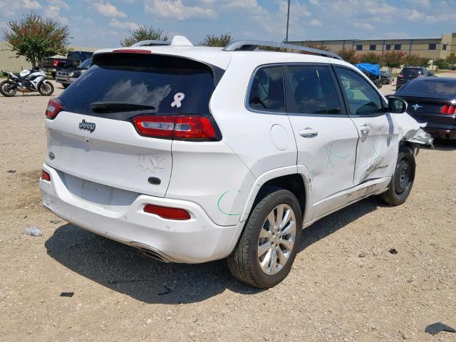 1C4PJLJS5HW535489 - 2017 JEEP CHEROKEE O WHITE photo 4