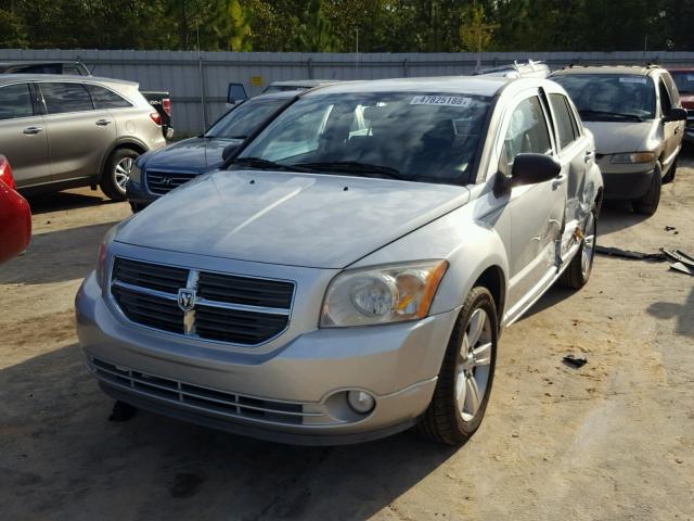 1C3CDWDA3CD500825 - 2012 DODGE CALIBER SX GRAY photo 2