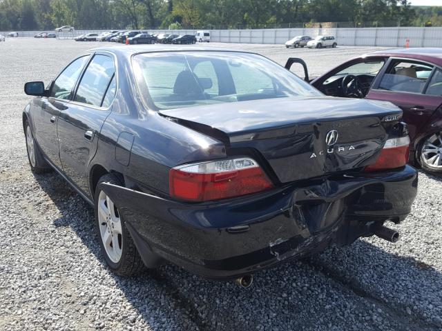 19UUA56823A072472 - 2003 ACURA 3.2TL TYPE BLACK photo 3