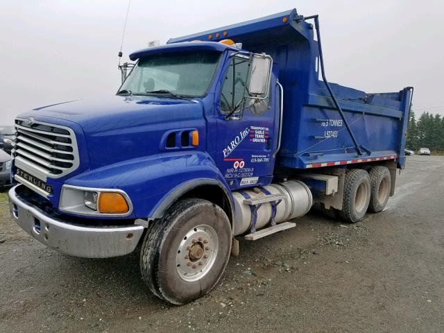 2FZHAZCV45AN71971 - 2005 STERLING TRUCK LT 9500 BLUE photo 2