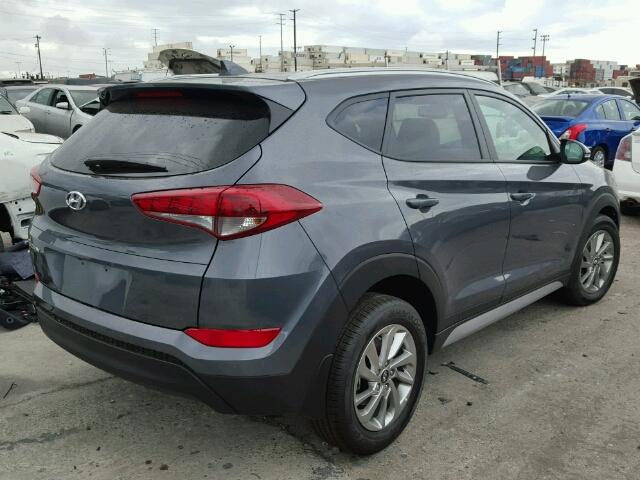 KM8J33A44JU771937 - 2018 HYUNDAI TUCSON LIM CHARCOAL photo 4