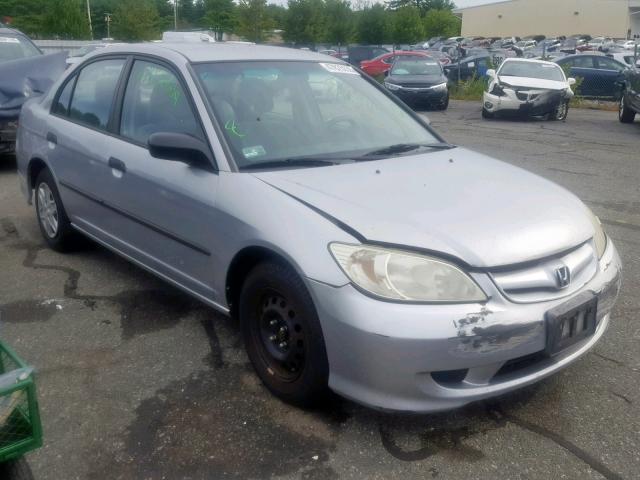 2HGES16394H626561 - 2004 HONDA CIVIC DX V SILVER photo 1