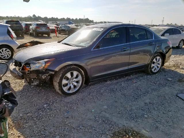 JHMCP26828C010068 - 2008 HONDA ACCORD EXL GRAY photo 2