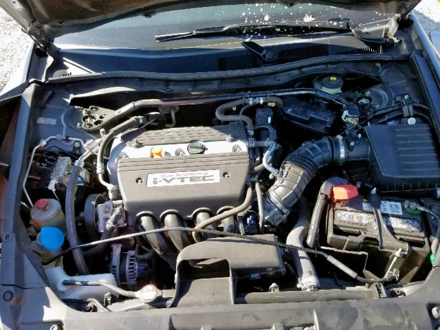 JHMCP26828C010068 - 2008 HONDA ACCORD EXL GRAY photo 7