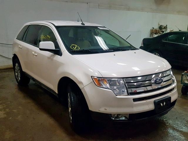 2FMDK48C28BA96835 - 2008 FORD EDGE SEL WHITE photo 1