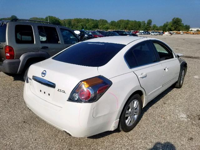 1N4AL2AP9CN574595 - 2012 NISSAN ALTIMA BAS WHITE photo 4