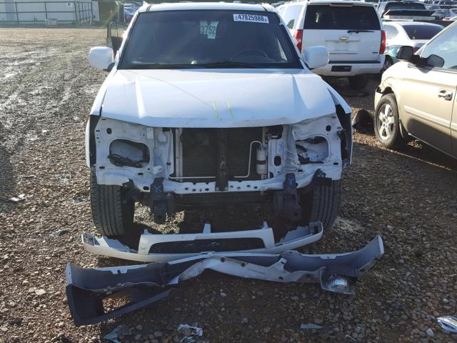 1GCESCFE4C8152082 - 2012 CHEVROLET COLORADO L WHITE photo 9