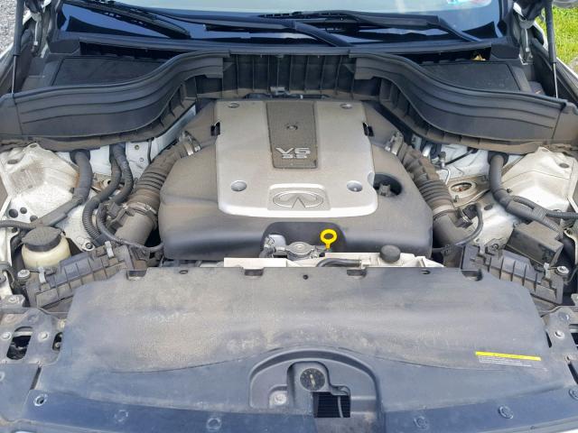 JN1AJ0HR9AM754578 - 2010 INFINITI EX35 BASE WHITE photo 7