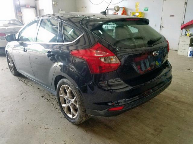 1FAHP3N26CL218883 - 2012 FORD FOCUS TITA BLACK photo 3