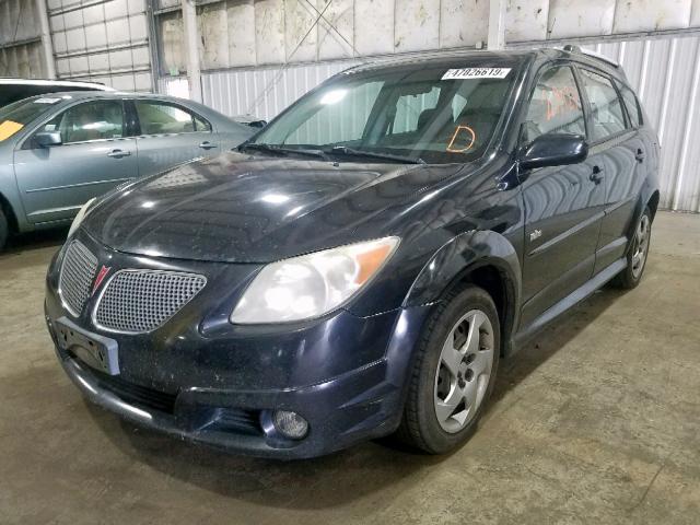 5Y2SL658X6Z457792 - 2006 PONTIAC VIBE BLACK photo 2