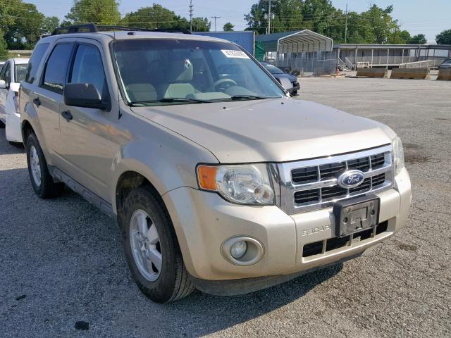 1FMCU9DG9AKC72139 - 2010 FORD ESCAPE XLT TAN photo 1