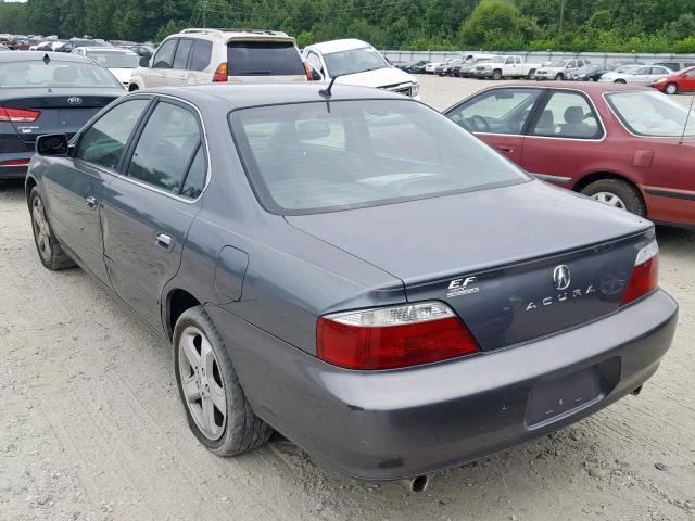 19UUA56983A014195 - 2003 ACURA 3.2TL TYPE GRAY photo 3