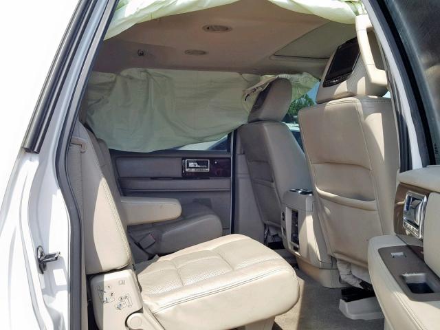 5LMJJ3H51DEL01302 - 2013 LINCOLN NAVIGATOR თეთრი ფოტო 6