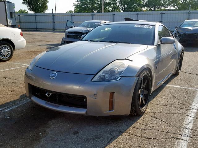 JN1AZ34D36M311645 - 2006 NISSAN 350Z COUPE SILVER photo 2