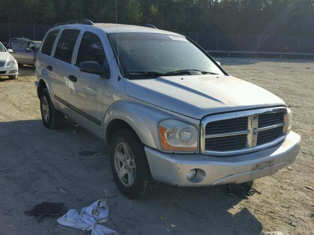 1D4HB48N96F102927 - 2006 DODGE DURANGO SL SILVER photo 1