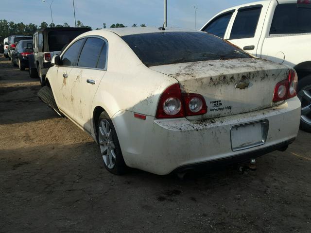 1G1ZE5E72BF277964 - 2011 CHEVROLET MALIBU LTZ WHITE photo 3