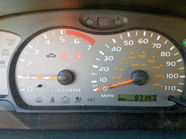 5TDZT38A82S068690 - 2002 TOYOTA SEQUOIA LI GREEN photo 8