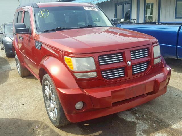 1D8GU58638W218825 - 2008 DODGE NITRO R/T RED photo 1