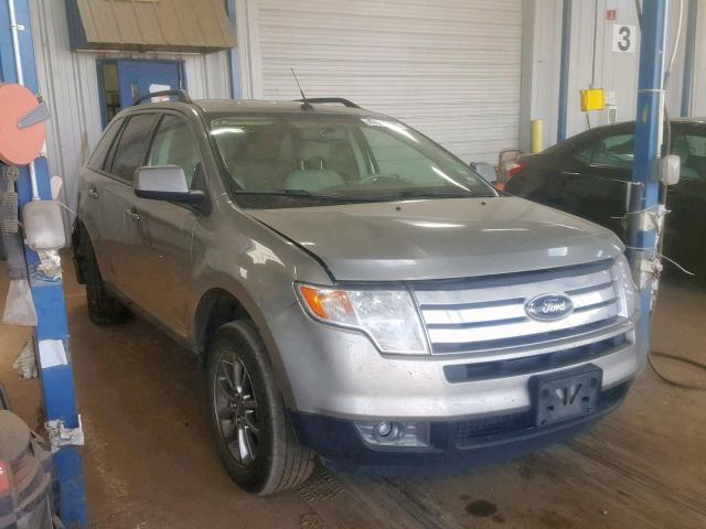 2FMDK48C28BB30949 - 2008 FORD EDGE SEL SILVER photo 1