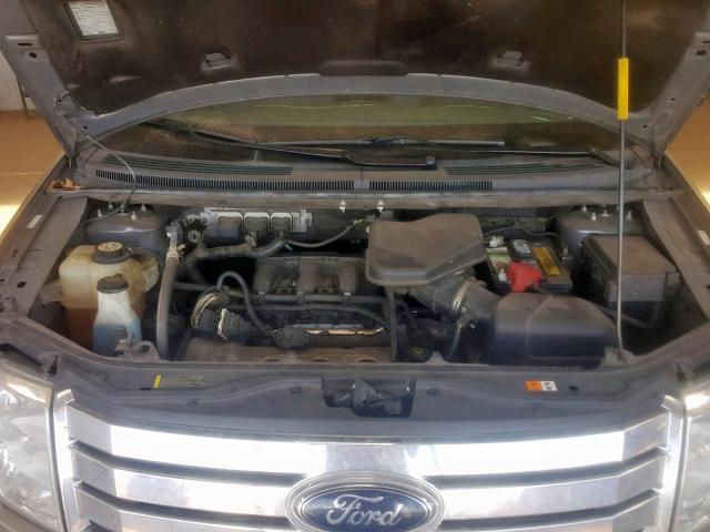 2FMDK48C28BB30949 - 2008 FORD EDGE SEL SILVER photo 7