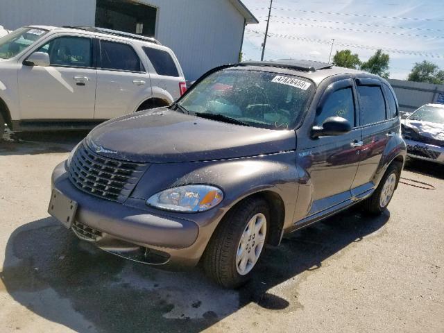 3C8FY4BB11T698341 - 2001 CHRYSLER PT CRUISER GRAY photo 2