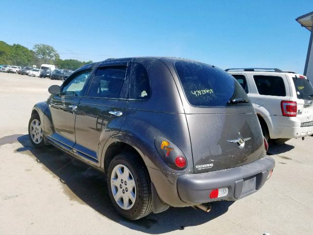 3C8FY4BB11T698341 - 2001 CHRYSLER PT CRUISER GRAY photo 3