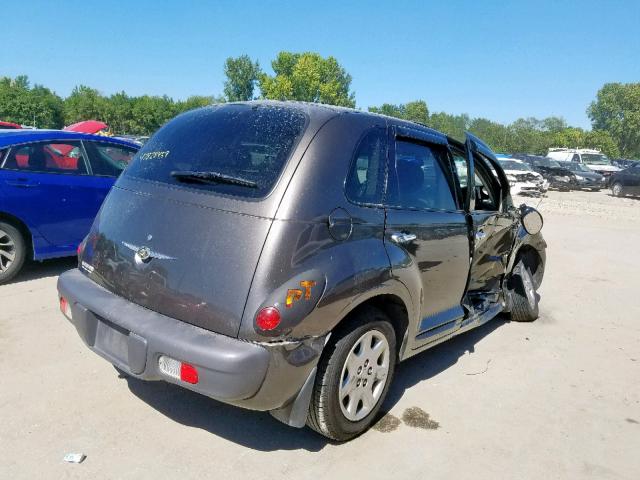 3C8FY4BB11T698341 - 2001 CHRYSLER PT CRUISER GRAY photo 4