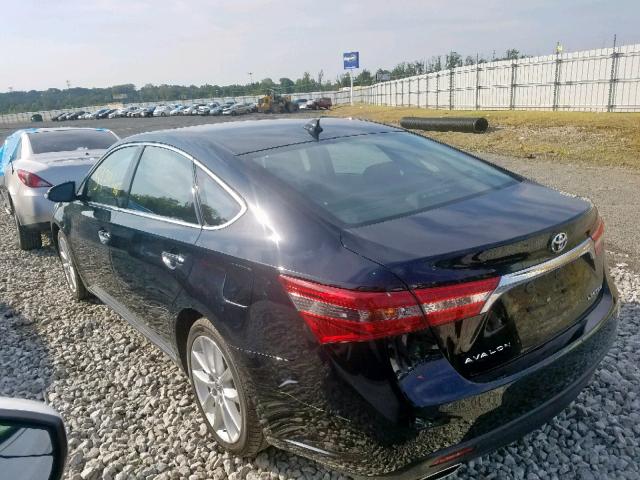 4T1BK1EB1EU126947 - 2014 TOYOTA AVALON BAS BLACK photo 3