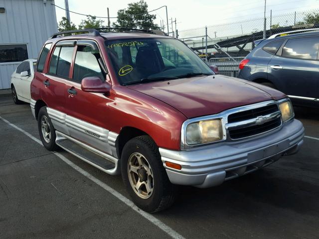 2CNBJ634016941654 - 2001 CHEVROLET TRACKER LT RED photo 1