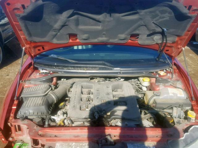 2C3HE66G23H508938 - 2003 CHRYSLER 300M RED photo 7