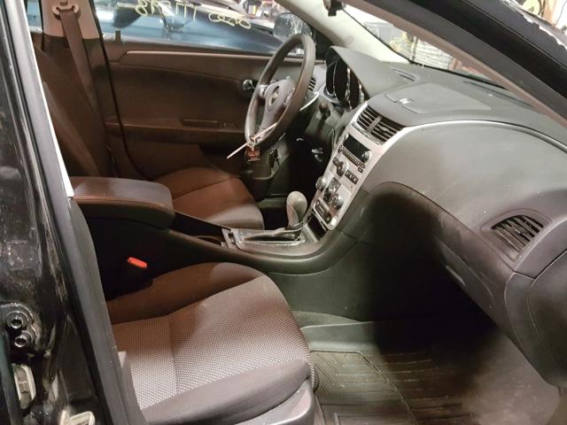 1G1ZH57B79F171819 - 2009 CHEVROLET MALIBU 1LT BLACK photo 5