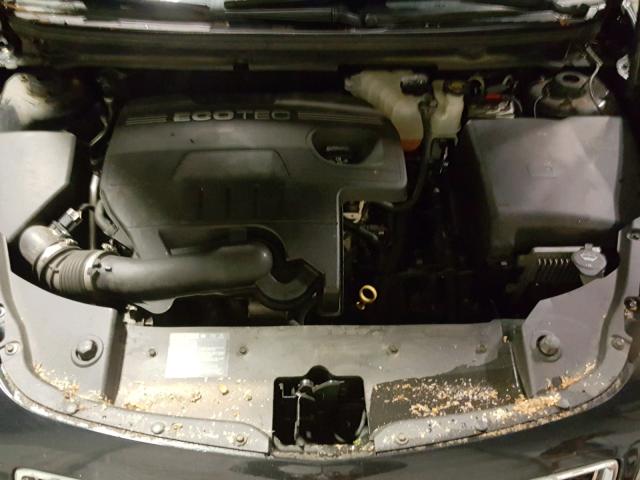 1G1ZH57B79F171819 - 2009 CHEVROLET MALIBU 1LT BLACK photo 7