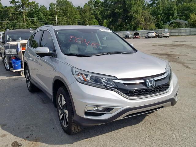 5J6RM3H9XGL016046 - 2016 HONDA CR-V TOURI SILVER photo 1