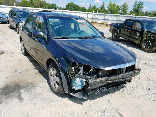 KNAFE222495665731 - 2009 KIA SPECTRA EX BLACK photo 1