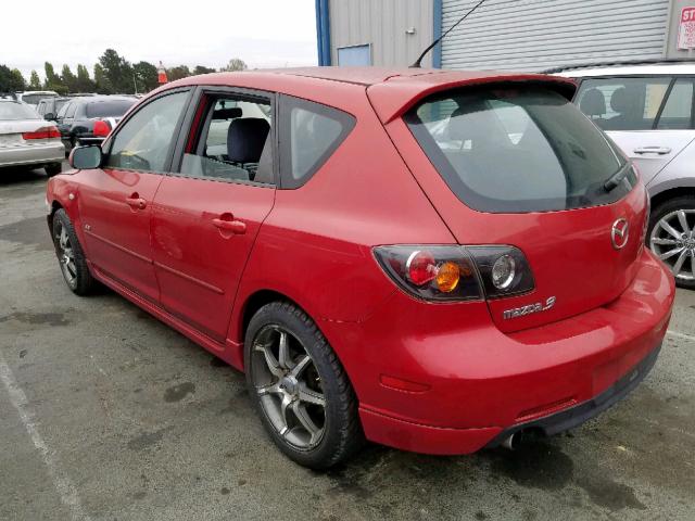 JM1BK143151333855 - 2005 MAZDA 3 HATCHBAC RED photo 3