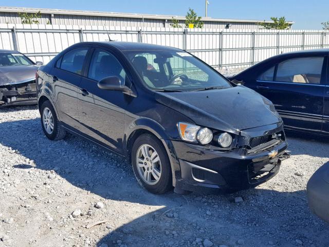 1G1JA5SH5C4138432 - 2012 CHEVROLET SONIC LS 黑色 照片 1