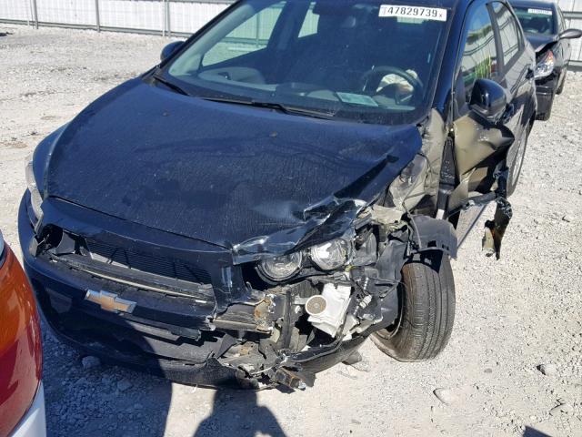 1G1JA5SH5C4138432 - 2012 CHEVROLET SONIC LS 黑色 照片 9