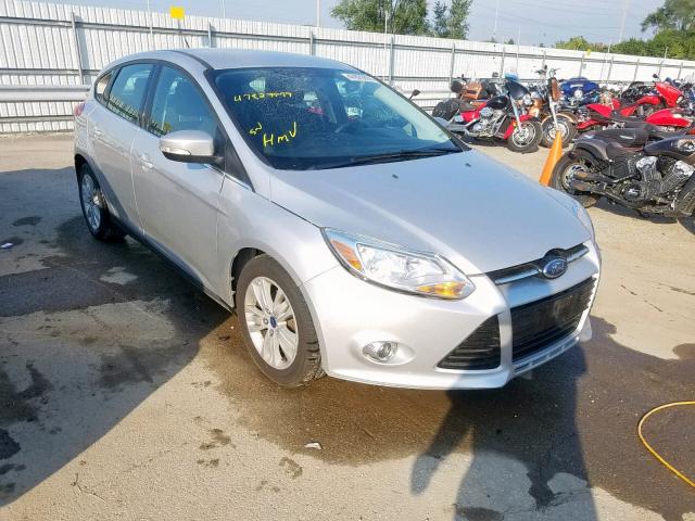 1FAHP3M21CL337832 - 2012 FORD FOCUS SEL SILVER photo 1