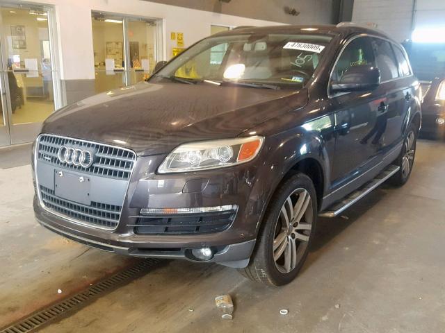 WA1BV74L78D031526 - 2008 AUDI Q7 4.2 QUA GRAY photo 2