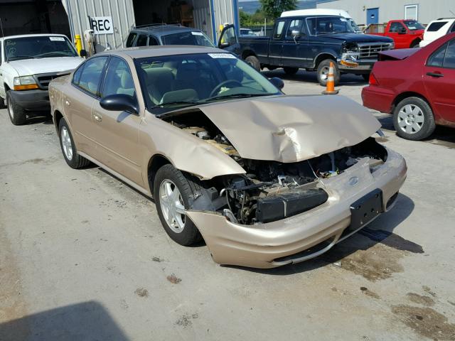 1G3NL52E23C128326 - 2003 OLDSMOBILE ALERO GL GOLD photo 1