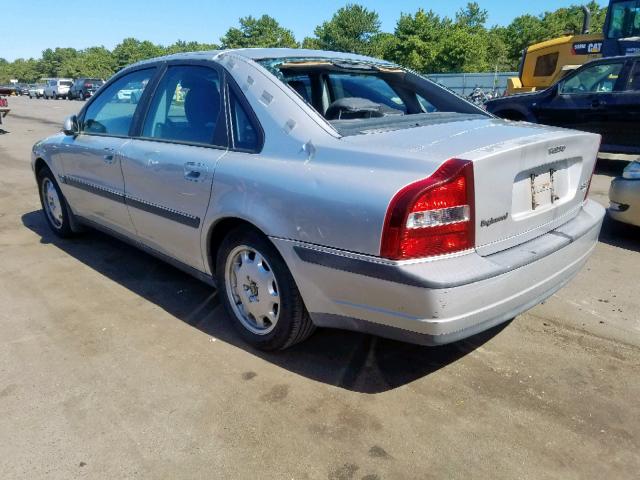 YV1TS94D211161223 - 2001 VOLVO S80 SILVER photo 3