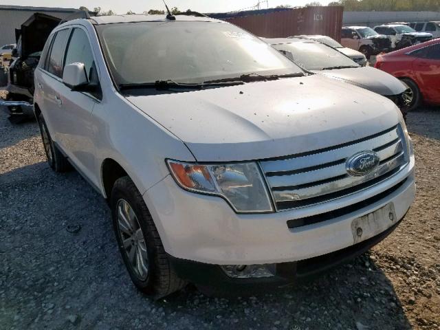 2FMDK3KC0ABA66175 - 2010 FORD EDGE LIMIT WHITE photo 1