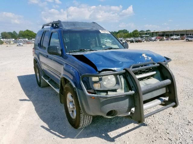 5N1ED28T84C602746 - 2004 NISSAN XTERRA XE BLUE photo 1