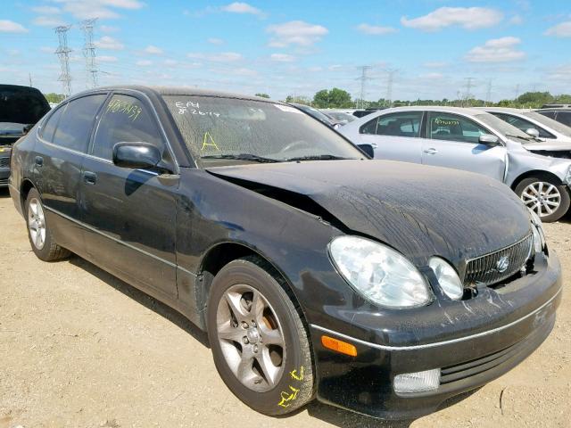 JT8BD69S210147053 - 2001 LEXUS GS 300 BLACK photo 1