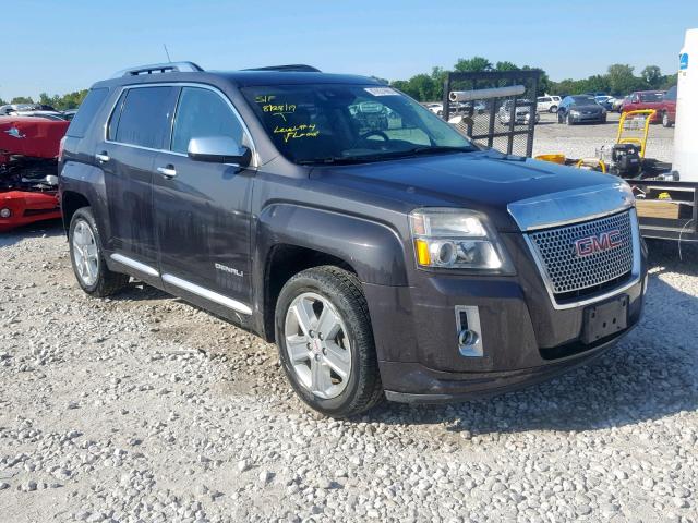 2GKALYEK5D6123525 - 2013 GMC TERRAIN DE BLACK photo 1