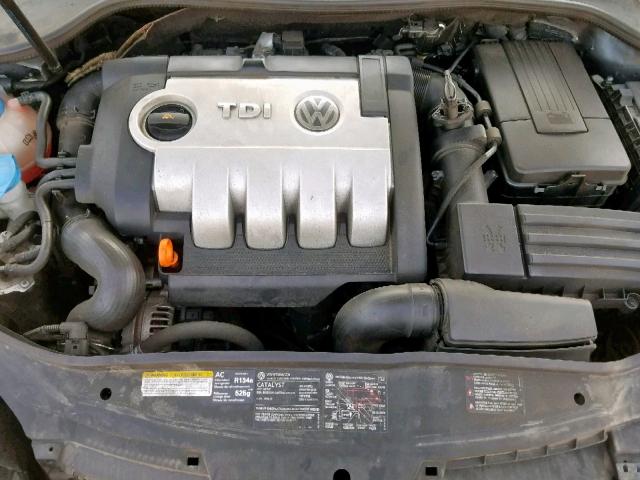 3VWRT71K76M739263 - 2006 VOLKSWAGEN JETTA TDI BLUE photo 7