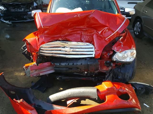 3GNDA23P06S634856 - 2006 CHEVROLET HHR LT RED photo 9