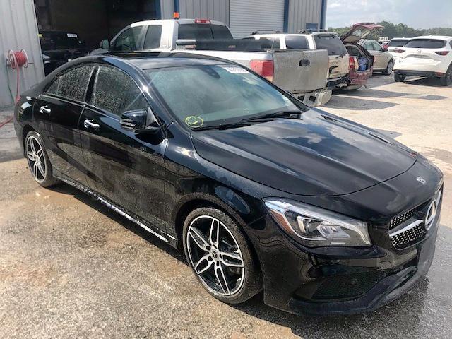 WDDSJ4EB1JN559784 - 2018 MERCEDES-BENZ CLA 250 BLACK photo 1