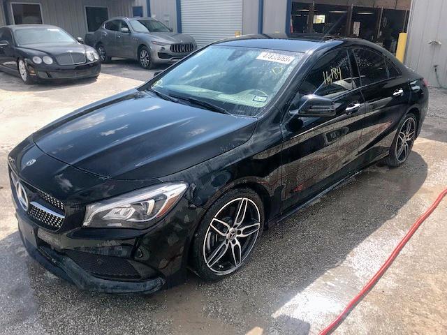 WDDSJ4EB1JN559784 - 2018 MERCEDES-BENZ CLA 250 BLACK photo 2